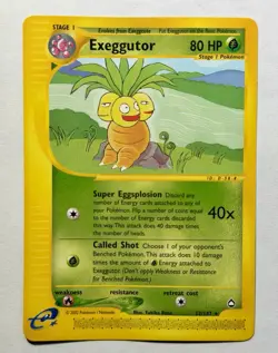 Exeggutor - Aquapolis 12/147 2002 - E Reader - Pokemon TCG - WOTC - NM - Image 1