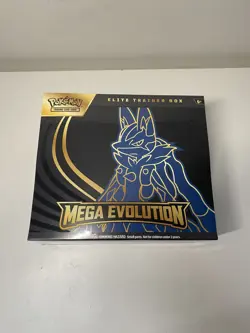Pokemon TCG Mega Evolution Lucario ETB Brand New Sealed - Image 1