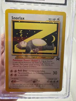 Pokemon 2002 Snorlax #49 Pokemon League Promo Black Star Promo GEM MINT CGC 10 - Image 2