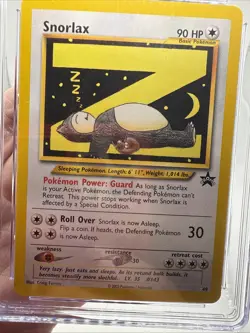 Pokemon 2002 Snorlax #49 Pokemon League Promo Black Star Promo GEM MINT CGC 10 - Image 5