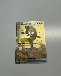 Meloetta ex 167/086 Sv: Black Bolt SIR : POKEMON TCG: Mint Condition Pack Fresh - Image 1