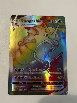 Pokemon Gyarados VMAX TCG Rainbow Secret Rare - Image 1