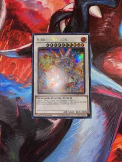 Yugioh! Jurrac Meteor BLMM-EN150 Secret Rare 1st Edition Light Play - Image 1