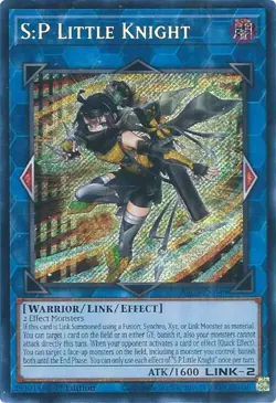 S:P Little Knight (Secret Rare) - 1st Edition - RA03-EN049 - Quarter Century ... - Image 1