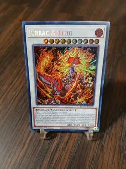 Yugioh - Jurrac Astero - 1st Edition Secret Rare - Image 1