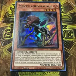 Yugioh! Miscellaneousaurus - RA04-EN022 - Super Rare - 1st Edition M/NM - Image 1