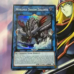 Worldsea Dragon Zealantis - Super Rare 1st Edition RA04-EN082 - NM - YuGiOh - Image 1