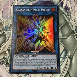 Yugioh RA04-EN083 - Salamangreat Raging Phoenix - Super Rare M/NM - Image 1