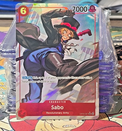 2023 One Piece Awakening of the New Era alternate art Sabo #OP05-007 - Image 1