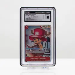 One Piece 2024 Tony Tony Chopper #007 Super Rare Foil OP08 Two Legends CGC 10 - Image 1