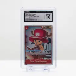 One Piece 2024 Tony Tony Chopper #007 Super Rare Foil OP08 Two Legends CGC 10 - Image 3