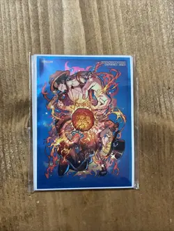 One Piece DEVIL FRUITS COLLECTION VOL. 2 Ace & Sabo 10-Count Sleeves Pack - Image 1