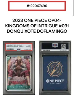 2023 ONE PIECE OP04-KINGDOMS OF INTRIGUE #031DONQUIXOTE DOFLAMINGO - Image 1