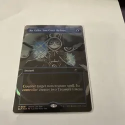 MTG English An Offer You Can't Refuse NM Foil Promos: Pro Tour CEDH Staple - Image 1