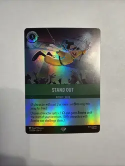 Stand Out (Epic) 213/204 Fabled Holo Disney Lorcana Card NM - Image 1