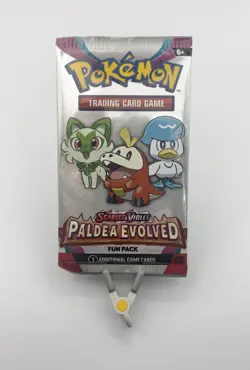 Scarlet & Violet Paldea Evolved Fun Pack (3 Additional Game Cards) - Image 1