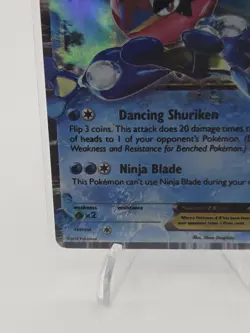 Pokemon TCG Ash-Greninja EX XY133 Black Star Promo 2016 LP Trading Card - Image 5