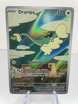 Drampa - 184/162 - Pokemon Temporal Forces Illustration Rare Card NM TCG - Image 1