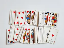CARTE DA GIOCO MILANESI DAL NEGRO SCOPA SIGILLATE ORIGINAL PLAYING CARDS NEW - Image 3