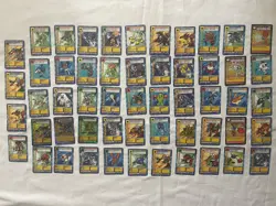 Lot of 54 Vintage Digimon Digital Monsters Trading Cards - 1999 Bandai - Image 1