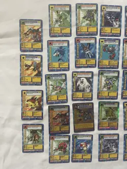 Lot of 54 Vintage Digimon Digital Monsters Trading Cards - 1999 Bandai - Image 2