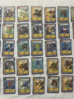 Lot of 54 Vintage Digimon Digital Monsters Trading Cards - 1999 Bandai - Image 3