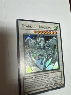 Stardust Dragon TDGS-EN040 Holo Ultra Rare Yugioh Card - Image 3