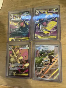 Phantasmal Flames Lot: 4 Cards. Mega Sharpedo Ex, Mega Lopunny, Wooper. - Image 4