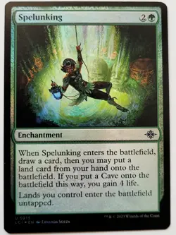 MTG - Spelunking Foil - The Lost Caverns of lxalan - NM - Image 1