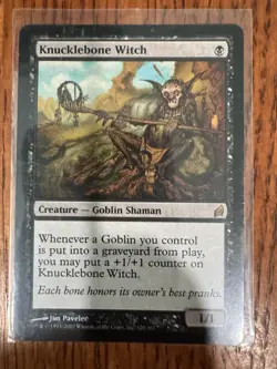 MTG Knucklebone Witch Lorwyn 120/301 Regular Rare - Image 1