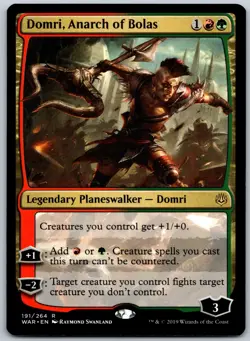 Domri, Anarch of Bolas R War of the Spark 191 NM - Image 1