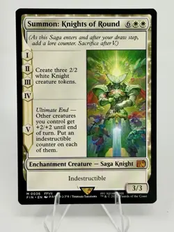Summon: Knights of Round (REGULAR) x1 - MTG Final Fantasy FIN #36 Non foil - Image 1