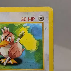 Farfetch'd 27/102 Base Set 1st Edition, 1999 WOTC Vintage Pokemon MP-HP - Image 5