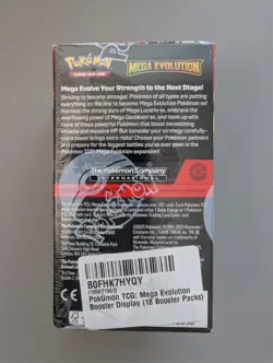 Pokemon TCG Mega Evolution Half Booster Box (18 Packs) Sealed - READ DESCRIPTION - Image 3