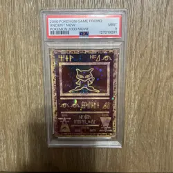 2000 POKEMON GAME MOVIE POKEMON 2000 MOVIE ANCIENT MEW PSA 9 - Image 1