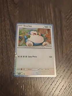 Snorlax 122 Cosmos Pokemon SVP Scarlet Violet Promo 2024 LP - Image 1