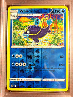Whiscash Reverse Holo #036 - PSA NM-MT 8 - 2022 Astral Radiance - Pokemon TCG - Image 2