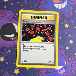 Sleep! 1st Edition - 79/82 Pokemon Team Rocket LP - Image 1