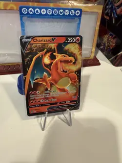 Pokemon TCG - Charizard V - 017/172 - Holo Ultra Rare - Brilliant Stars - NM/M - Image 2