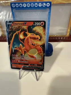 Pokemon TCG - Charizard V - 017/172 - Holo Ultra Rare - Brilliant Stars - NM/M - Image 3