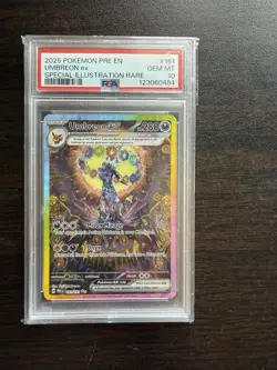 PSA 10 BEAUTIFUL UMBREON EX 161/131 - PRISMATIC EVOLUTIONS |Pokemon TCG - Image 2