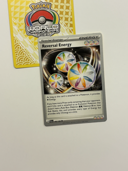 Reversal Energy 192/193 2023 Pokemon World Championships Variant Paldea Fates G - Image 1