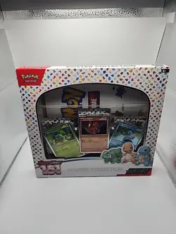 Pokemon TCG: Scarlet & Violet 151 Poster Collection Box - 3 Packs NEW SEALED 820650853166 - Image 1