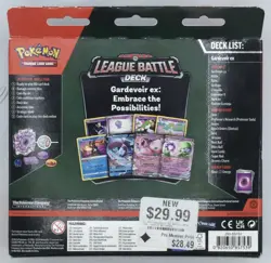 Pokemon TCG League Battle Deck Gardevoir Ex - NEW SEALED BOX - Image 2