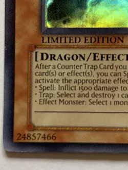 Yu-Gi-Oh! TCG Van'Dalgyon The Dark Dragon Lord JUMP-EN023 Limited Edition - RARE - Image 4