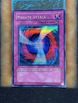 Yugioh Negate Attack TSC-003 Parallel Secret Rare LP - Image 1