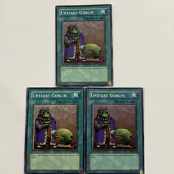 Yu-gi-oh Upstart Goblin 1st Ed Mrl X2 Unlimited X1 - Image 1