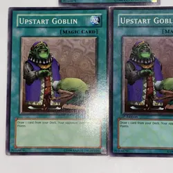 Yu-gi-oh Upstart Goblin 1st Ed Mrl X2 Unlimited X1 - Image 4