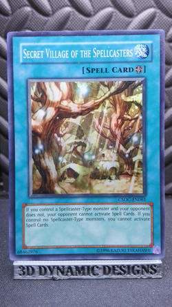 | Yugioh Secret Village of the Spellcasters CSOC-EN061 Super Crossroads NM- | - Image 1