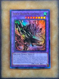 Yugioh Primite Dragon Nether Berzelius DUAD-EN035 Ultra Rare 1st Ed NM - Image 1